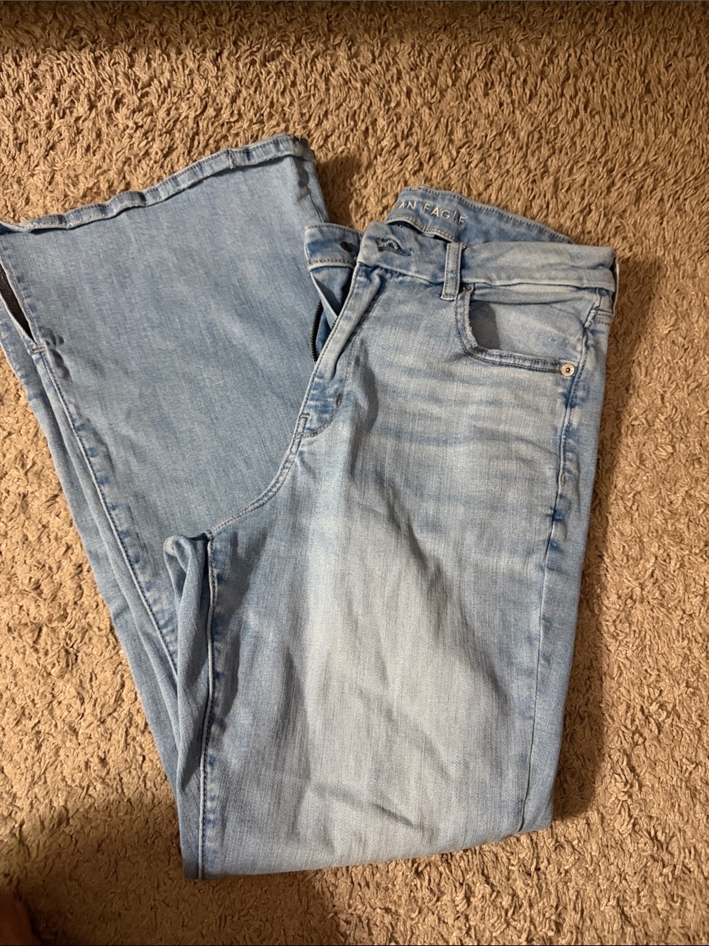 American Eagle Outfitters Light Blue Skinny Jeans